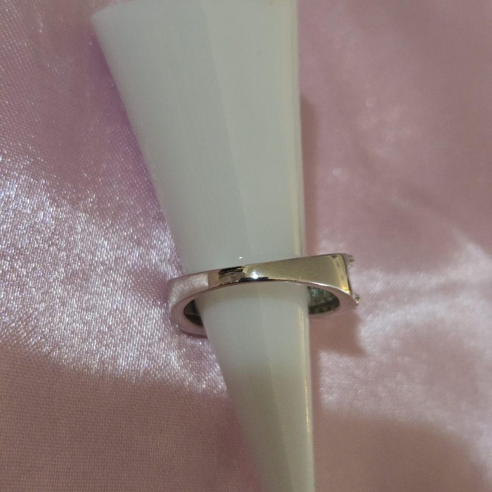 Emerald Accent Solitaire Engagement Ring - Green … - image 4